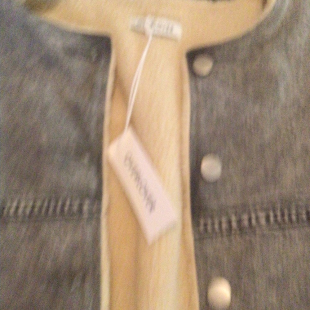 NEW! Overlover grey denim Sherpa jacket - Picture 5 of 9